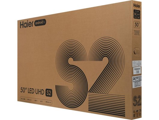 4K (Ultra HD) Smart телевизор HAIER 50 LED S2 (ИМП) 50″, LED, Android TV
